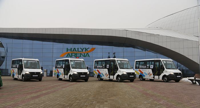 «ۆيراج» كولىكتەرى ەستافەتا الاۋىن تاسىمالدايدى