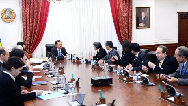 ساعىنتاەۆ Macau Legend Development Ltd» وكىلدەرىمەن كەزدەستى