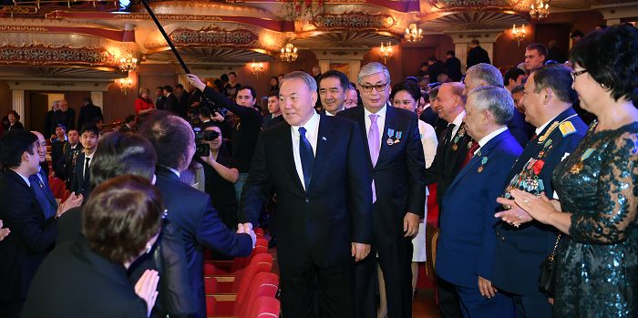 پرەزيدەنت مەرەكەلىك كونتسەرتكە قاتىستى