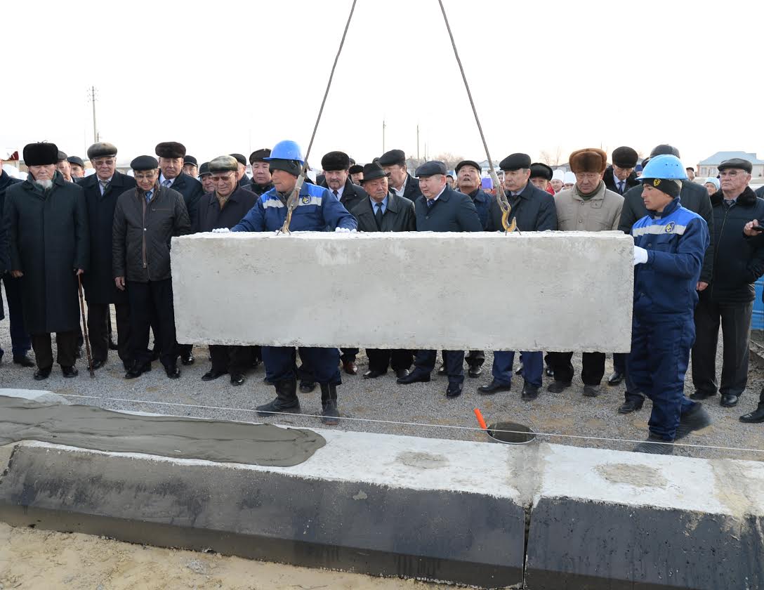 ارالدا اۋداندىق ورتالىق اۋرۋحانانىڭ قۇرىلىسى باستالدى