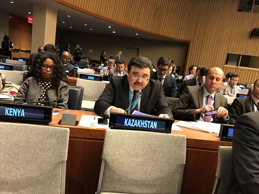 يادرولىق قارۋعا تىيىم سالۋ تۋرالى كەلىسىم قۇرۋ جونىندە كەلىسسوزدەر باستالدى