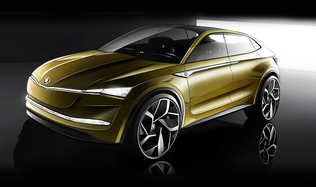 Skoda العاشقى ەلەكترلى كروسسوۆەرىن شىعاردى (فوتو)