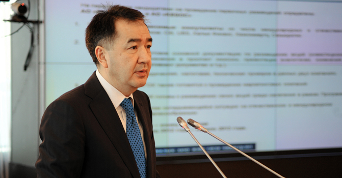 ۇكىمەت باسشىسى اقتوبە وبلىسىنا كەلدى