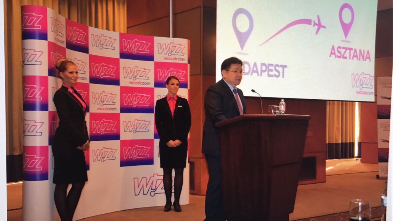 ​استانا مەن بۋداپەشت اراسىندا اۋە قاتىناسى اشىلادى