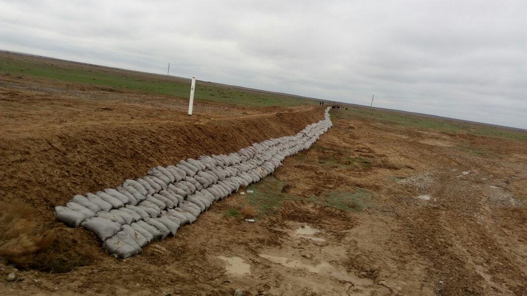 وقو-دا تاسقىننىڭ الدىن-الۋ جۇمىستارى جۇرگىزىلۋدە  