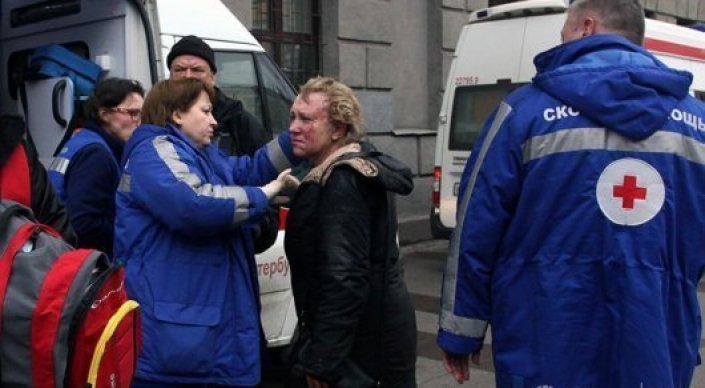 سانكت-پەتەربۋرگ مەتروسىنداعى جارىلىستان 51 ادام جاراقات الدى 