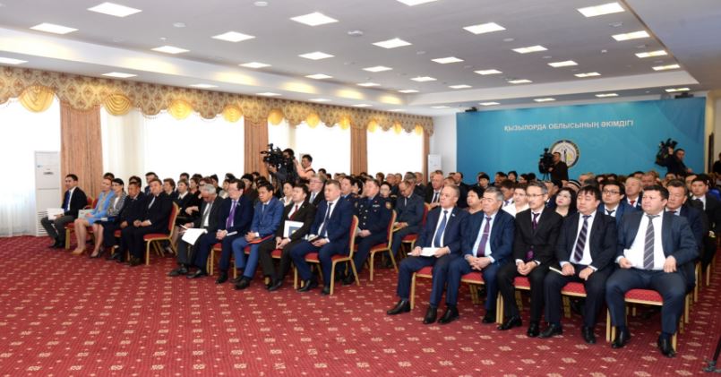 ​دەنساۋلىق ساقتاۋ ءمينيسترى جۇمىس ساپارىمەن قىزىلورداعا باردى