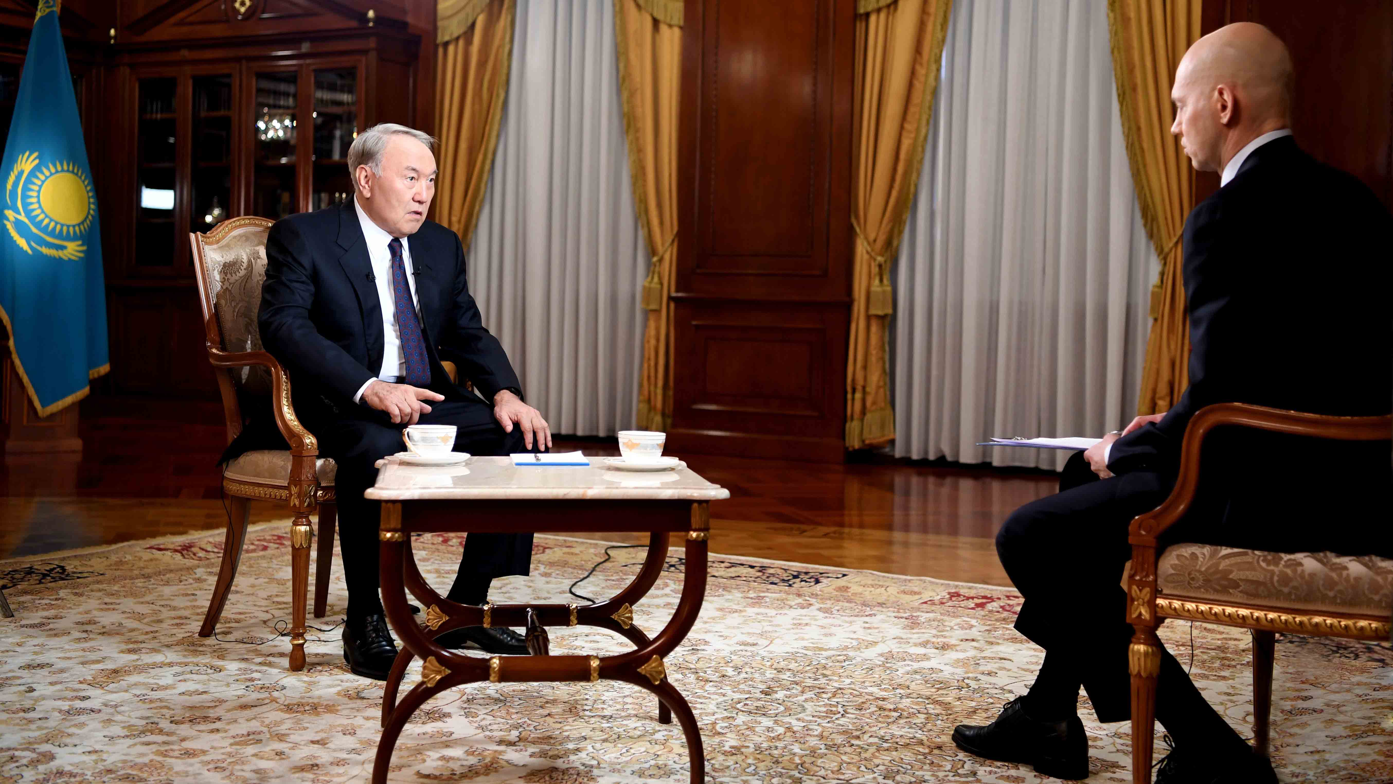 ەلباسى مەملەكەتارالىق «مير» تەلەارناسىنا سۇحبات بەردى