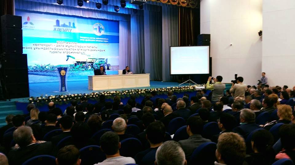 ا.مىرزاحمەتوۆ اقمولا وبلىسىنا جۇمىس ساپارىمەن باردى