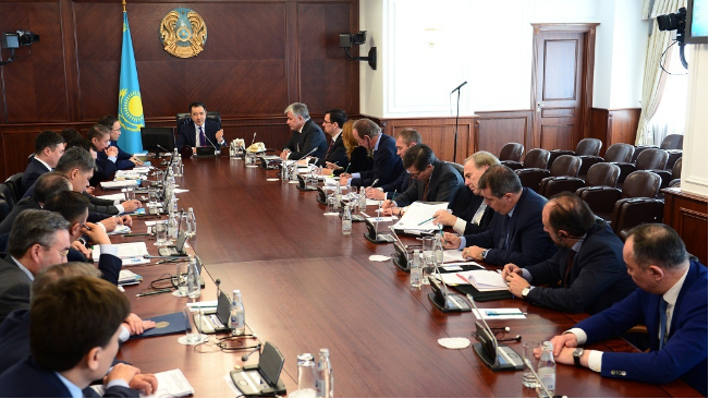 ساعىنتاەۆ قازاقستاننىڭ ەۋروپالىق بيزنەس قاۋىمداستىعى وكىلدەرىمەن كەزدەستى