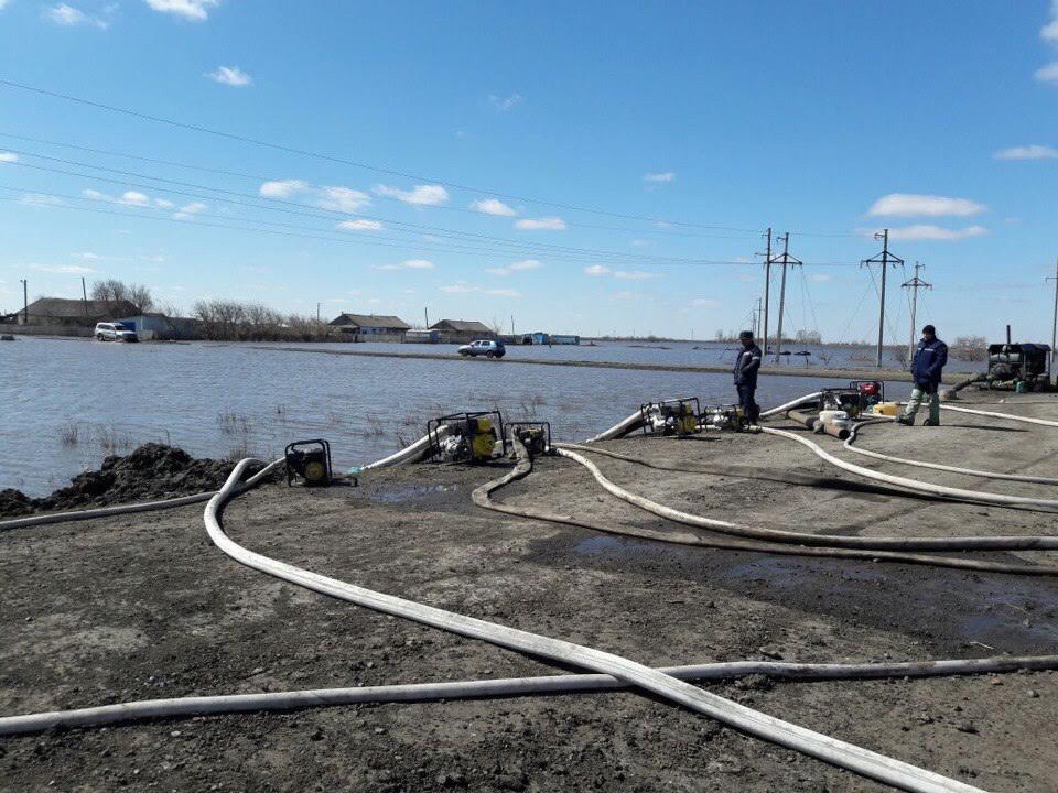 قوستاناي وبلىسىندا سۋ تاسقىنى زارداپتارىن جويۋ شارالارى ءالى جۇرگىزىلۋدە