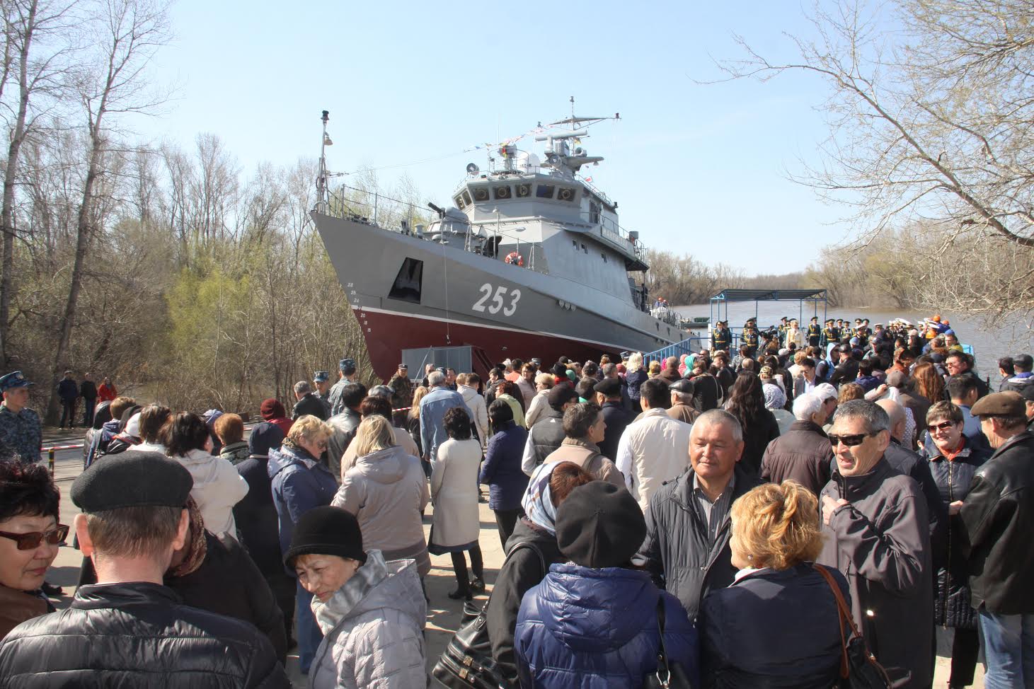 «ماڭعىستاۋ» كەمەسى سۋعا ءتۇستى