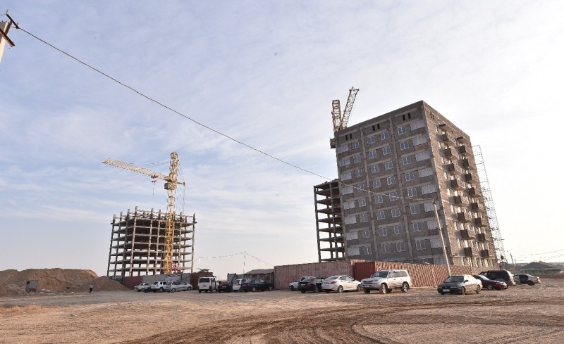 شىمكەنتتە «نۇرلى جەر» اياسىندا 8 مىڭ پاتەر پايدالانۋعا بەرىلەدى