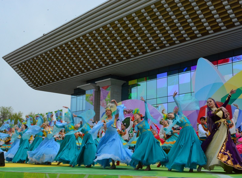 ​قازاقستان حالقىنىڭ بىرلىگى كۇنى الماتىدا تويلانىپ جاتىر 