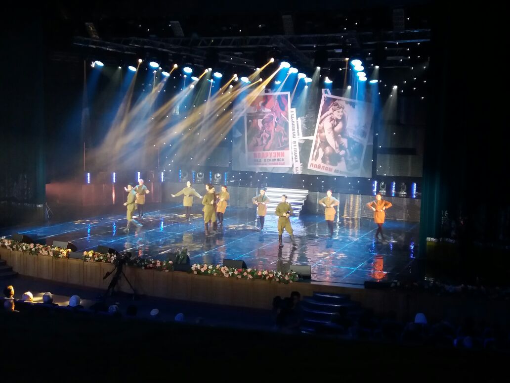  ۇلى جەڭىس مەرەكەسىنە ارنالعان كونتسەرت ءوتتى