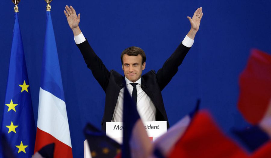 ەممانۋەل ماكرون – فرانتسيانىڭ جاڭا پرەزيدەنتى 