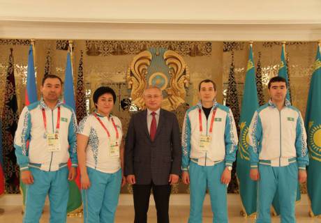 قازاقستان سپورت دەلەگاتسياسى يسلام ىنتىماقتاستىعى ويىندارىنا اتتاندى