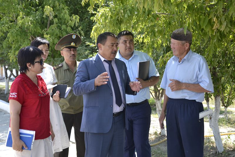 جامبىل اۋدانى جاڭعىرۋ جولىندا