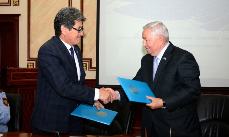 ماڭعىستاۋدا كۇن ەلەكتر ستانساسى سالىنادى