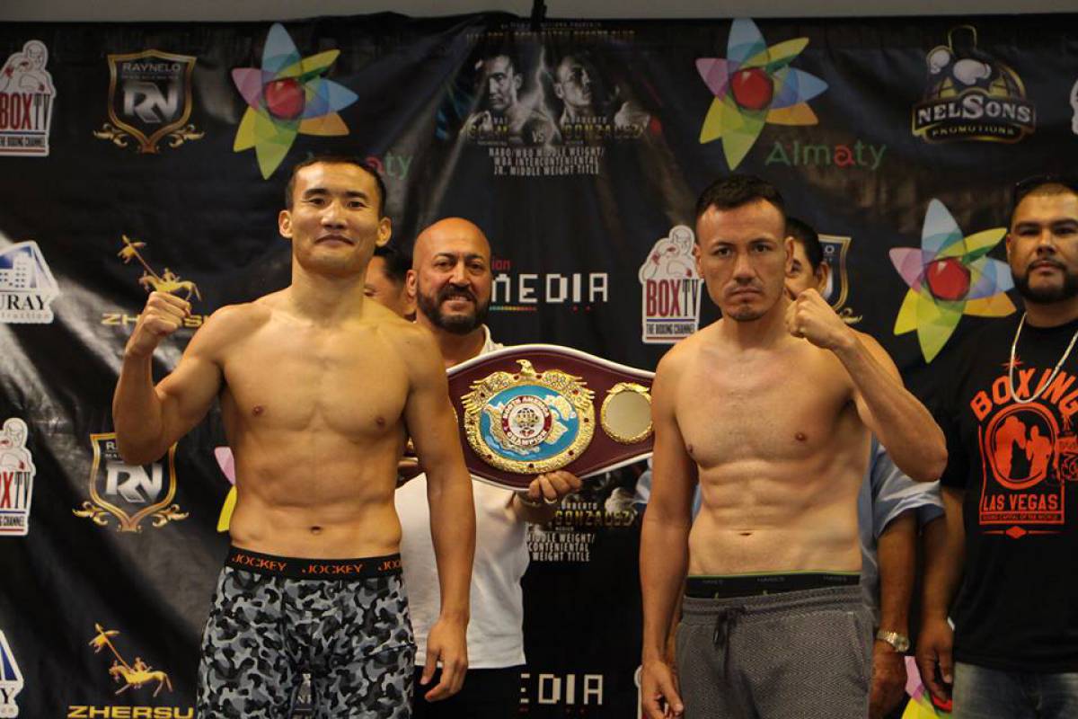 قانات يسلام مەن نوربەرتو گونسالەس سالماق ولشەدى