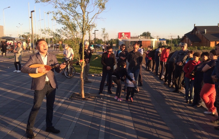 پاۆلوداردا «دومبىرا-party» شاراسى ءوتتى 