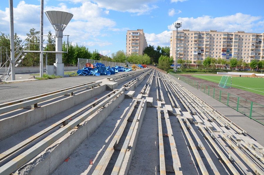 رۋدنىيداعى «گورنياك» ستاديونىن جوندەۋ جۇمىستارى باستالدى