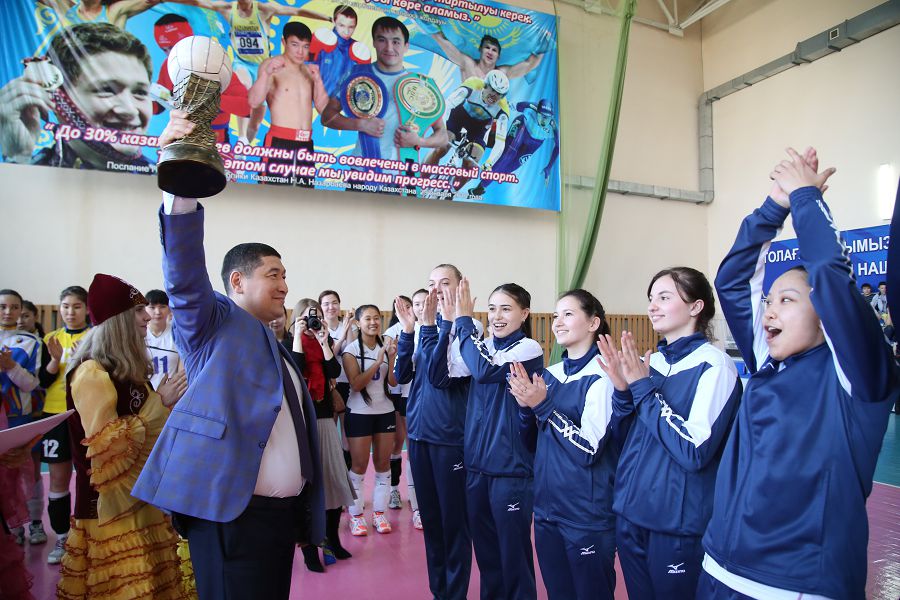 اۋىلدىڭ ۆولەيبولشى ارۋلارى