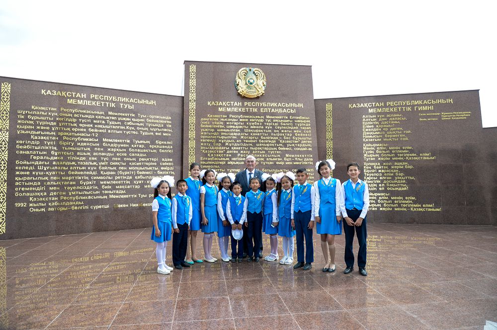 قىزىلوردادا قازاقستان رەسپۋبليكاسى مەملەكەتتىك رامىزدەرىنىڭ 25 جىلدىعى اتالىپ ءوتتى