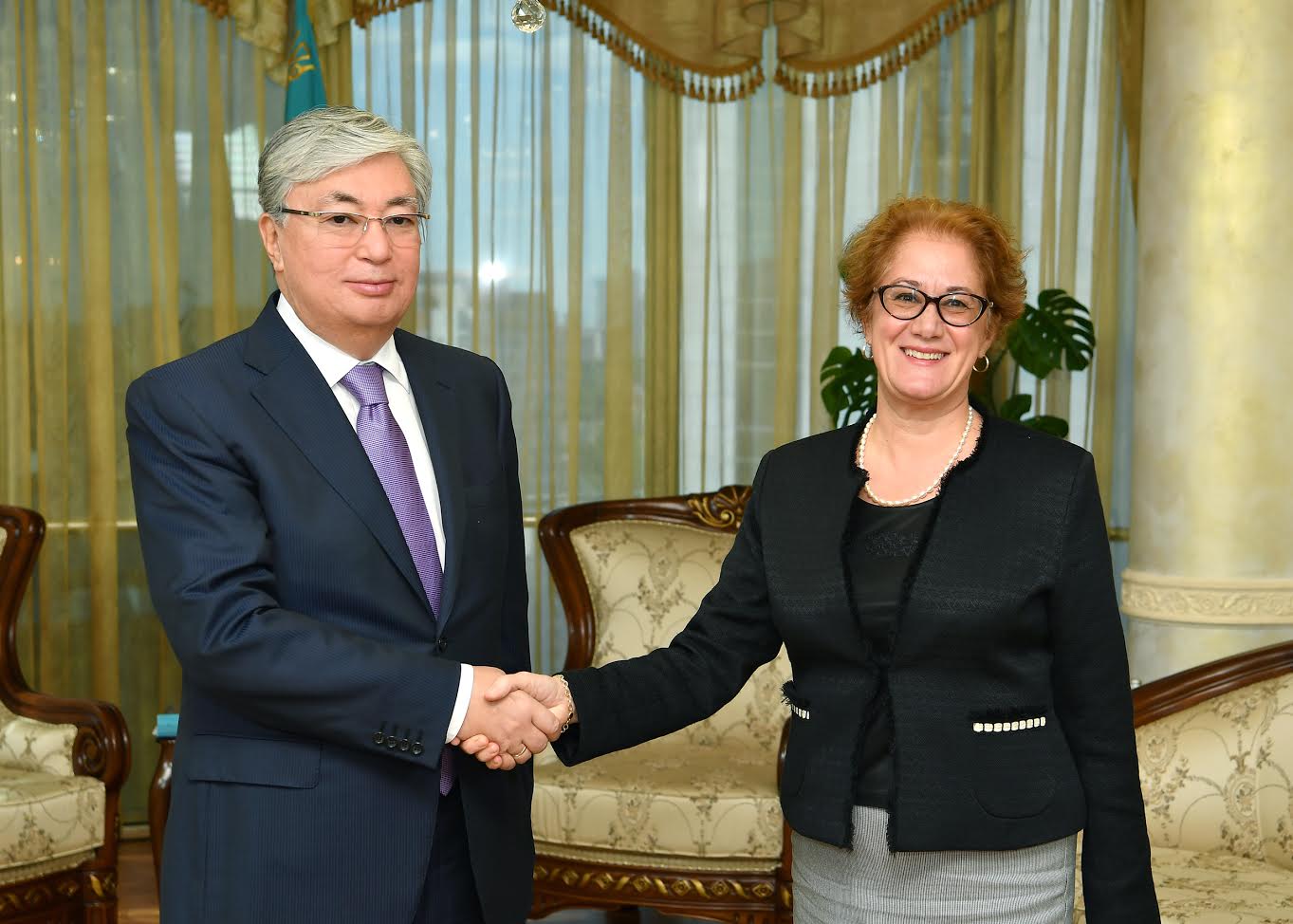 ق.توقاەۆ «ەكسپو-2017» كورمەسىنە بۇۇ-نىڭ ىقىلاسىن قولدادى