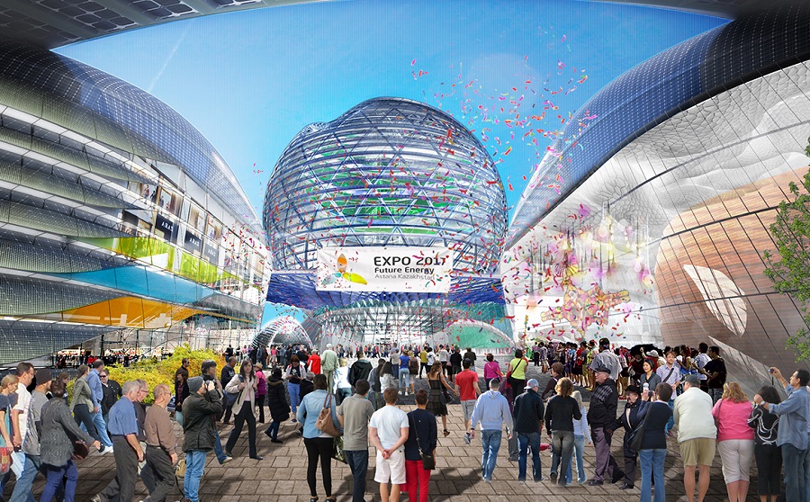 ەكسپو ەرىكتىلەرى استانا اكىمىنىڭ ءبىلىم گرانتىنا يە بولادى