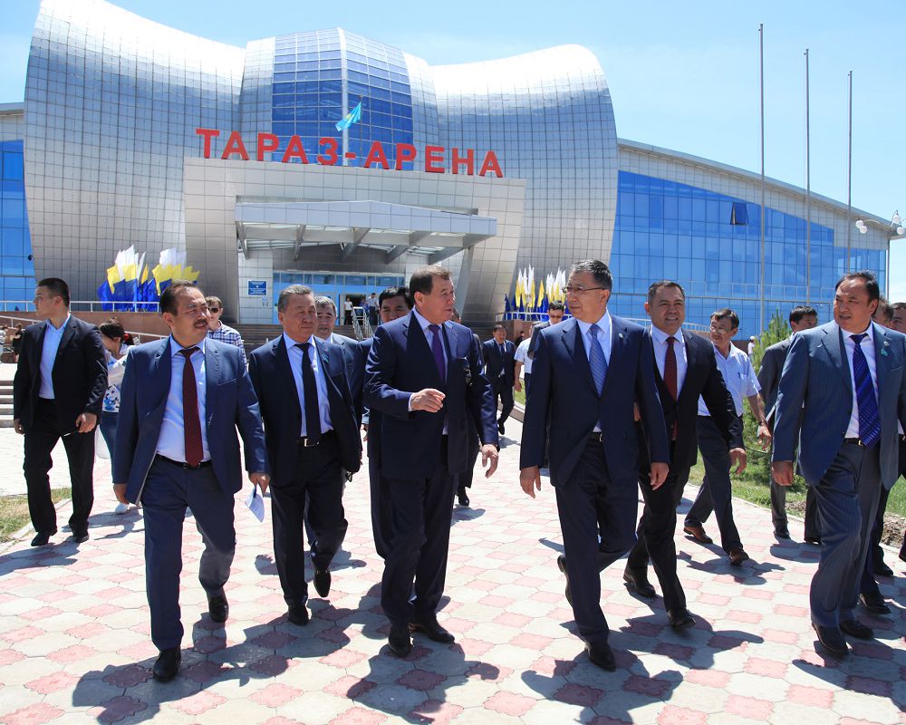 وڭتۇستىكقازاقستاندىق دەلەگاتسيا جامبىل جەرىندە بولدى