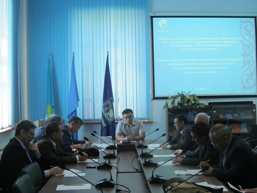 رۋحاني جاڭعىرۋدىڭ باستاۋى – «مادەني مۇرا»