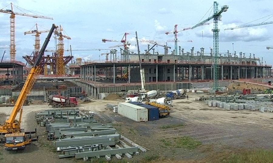 زاۋىت قۇرىلىسى توقتاپ قالدى