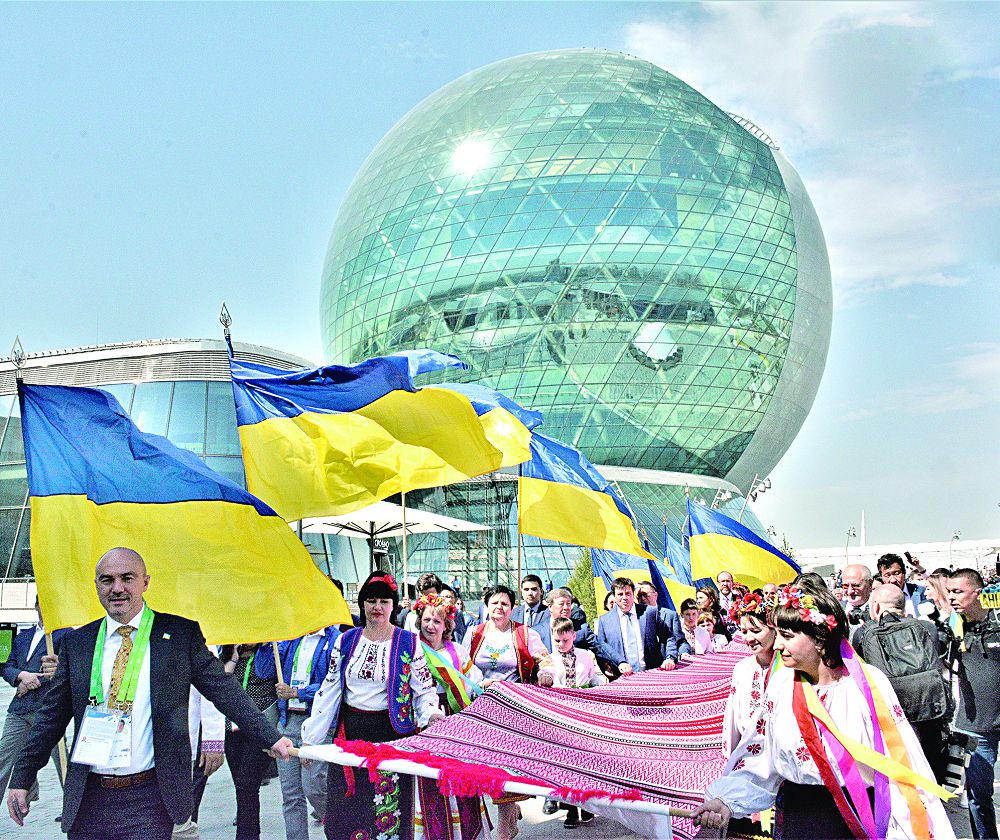 ۋكراينانىڭ ءۇش ونەرتابىسى