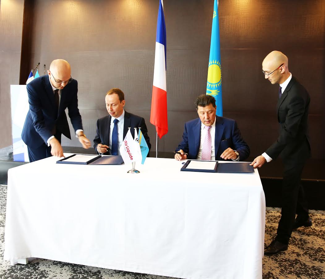 پاۆلودار مۇنايحيميا زاۋىتى «ەر ليكيد مۇناي تەح گازى» جشس-مەن كەلىسىم جاسادى 