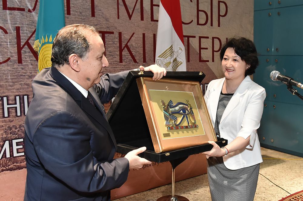 استانادا «ەجەلگى مىسىر ەسكەرتكىشتەرى» اتتى حالىقارالىق كورمەنىڭ اشىلۋ سالتاناتى ءوتتى