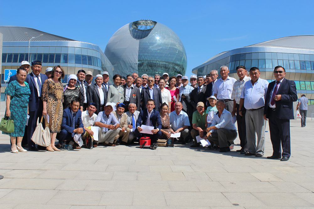 سوزاق اۋدانىنىڭ ارداگەرلەرى «ەكسپو»-دا قوناقتا