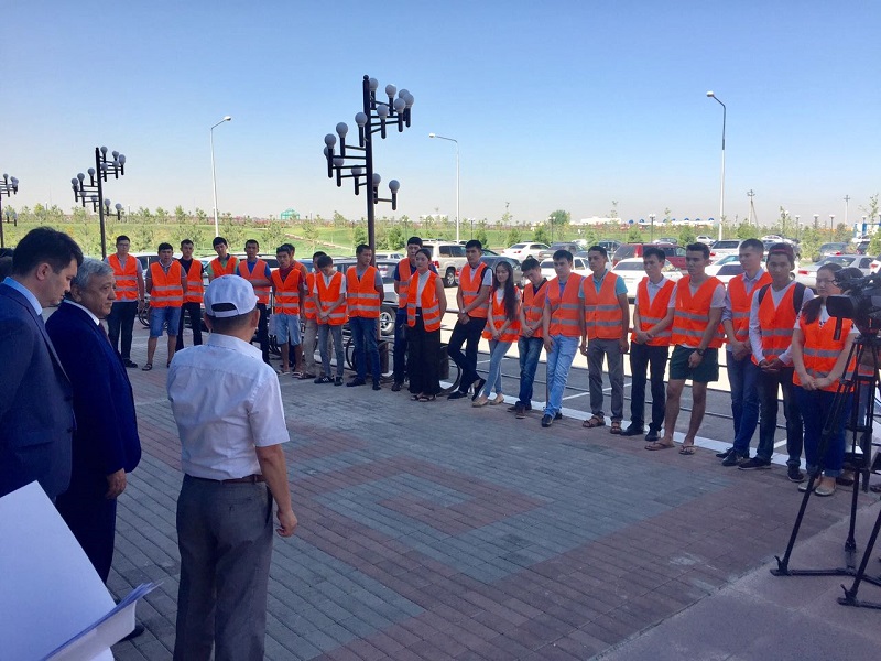 وقو-دا 500-گە جۋىق ستۋدەنت قۇرىلىس جۇمىستارىنا تارتىلادى