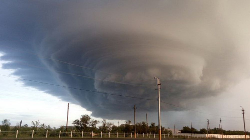 ديەۆ اسپانىنداعى قويۋ بۇلت جۇرتتى شوشىتتى