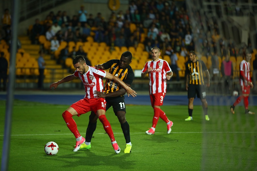 «قايرات» ءوز الاڭىندا «سكەندەربەۋمەن» تەڭ ءتۇستى (ۆيدەو)