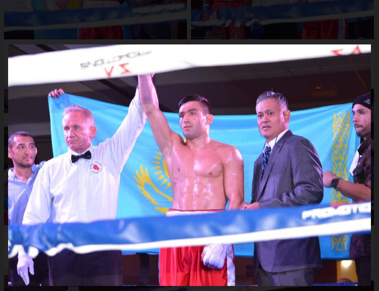 گولوۆكينگە قارسى دايىندىقتا الۆارەسكە قازاقستاندىق بوكسشى كومەكتەسپەك