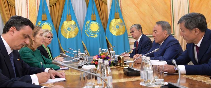 نازارباەۆ يسپانيا كورولدىگى دەپۋتاتتار كونگرەسىنىڭ تورايىمىمەن كەزدەستى