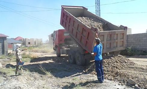 تاراز قالاسىنداعى «اراي» القابىنىڭ كوشەلەرى جوندەلۋدە