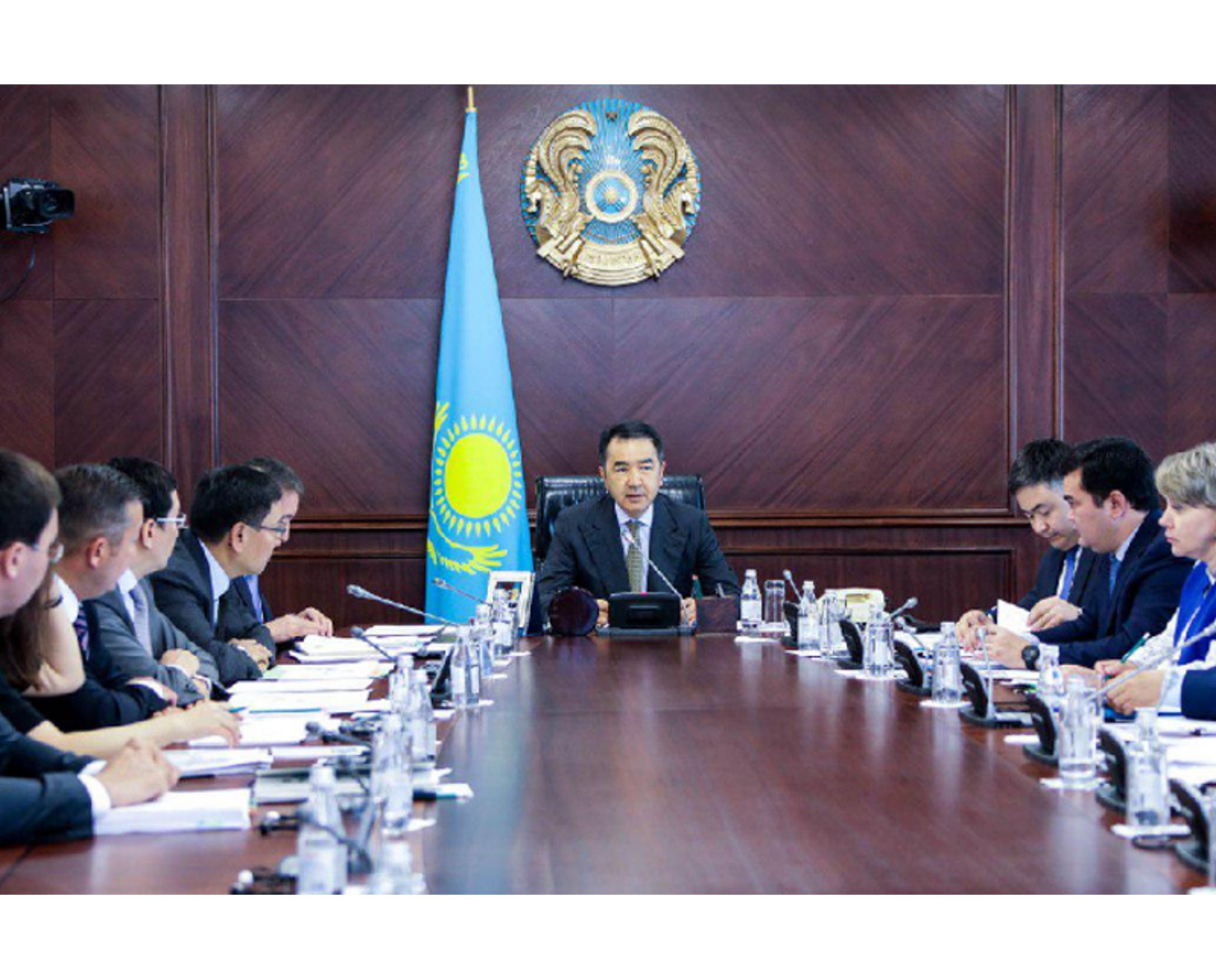 ساعىنتاەۆ «بايتەرەك» ۇبح» اق ديرەكتورلار كەڭەسىنىڭ وتىرىسىن وتكىزدى