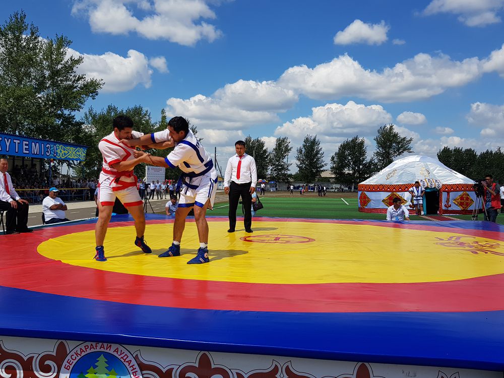 بەسقاراعاي اۋدانىندا «الەم بارىسى» تۋرنيرىنە ىرىكتەۋ ءوتتى