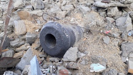 پەتروپاۆلدا كونە زەڭبىرەك تابىلدى