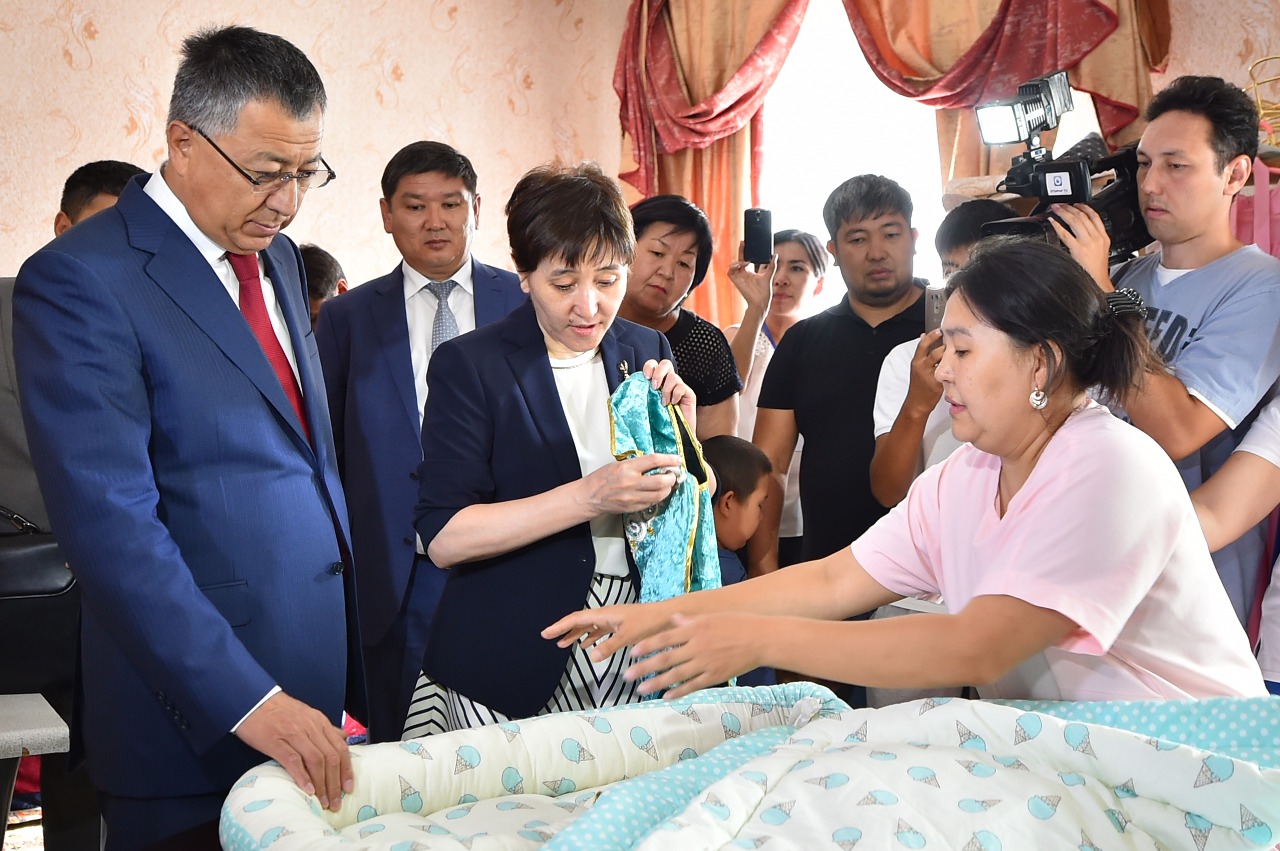 تامارا دۇيسەنوۆا وڭتۇستىك قازاقستانعا جۇمىس ساپارىمەن باردى