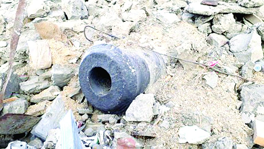 ەسكى زامان زەڭبىرەگى تابىلدى