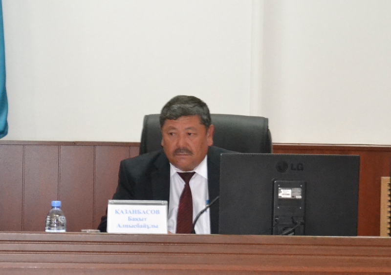 جامبىل اۋدانىنا جاڭا اكىم تاعايىندالدى