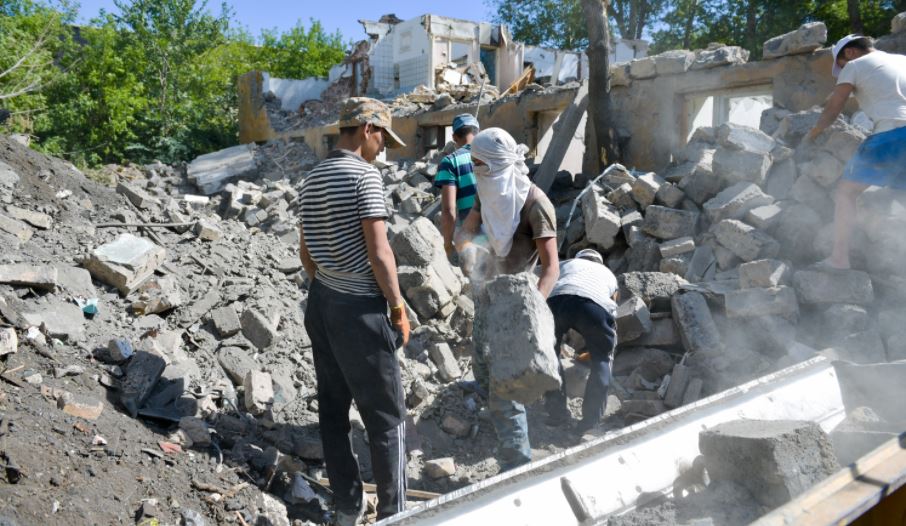 استانادا سوڭعى ءۇش جىلدا 117 اپاتتى تۇرعىن ءۇي ءسۇرىلدى